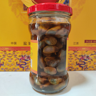 【礼盒装】盐城伍佑珠溪醉黄泥螺个大无沙880克脆嫩海鲜下酒饭菜