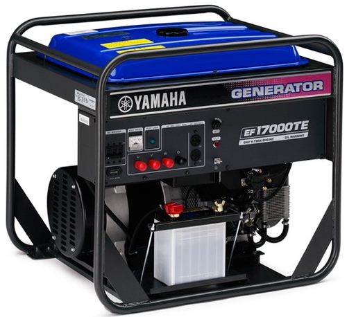 进口雅马哈15KW单三相两用一体汽油发电机通讯银行应急EF17000TE