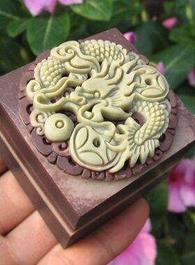 紫袍玉金钱龙印章玉玺私章