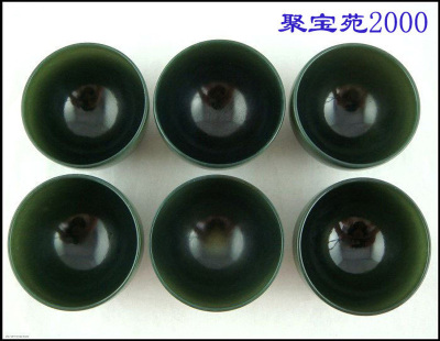 新疆和田玉茶杯玉石酒杯