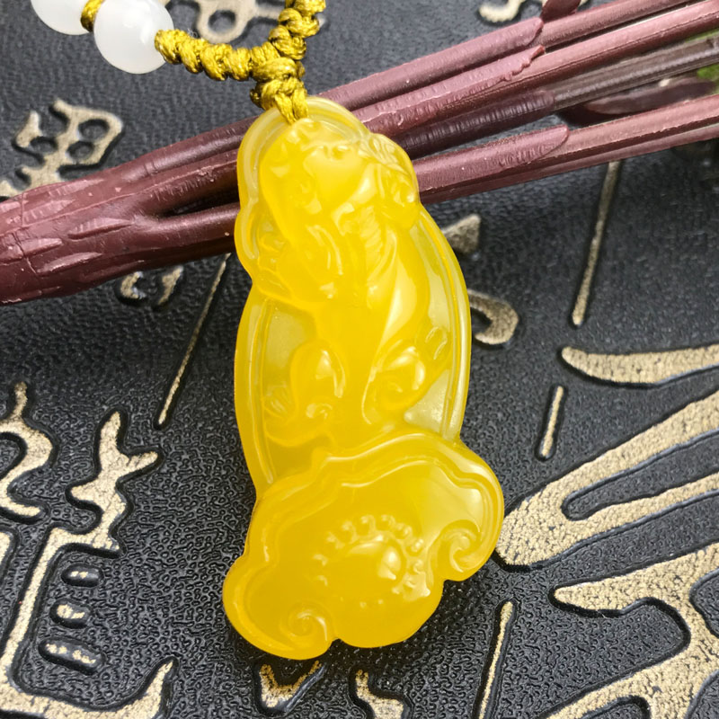 如意貔貅招财转运水晶饰品吊坠