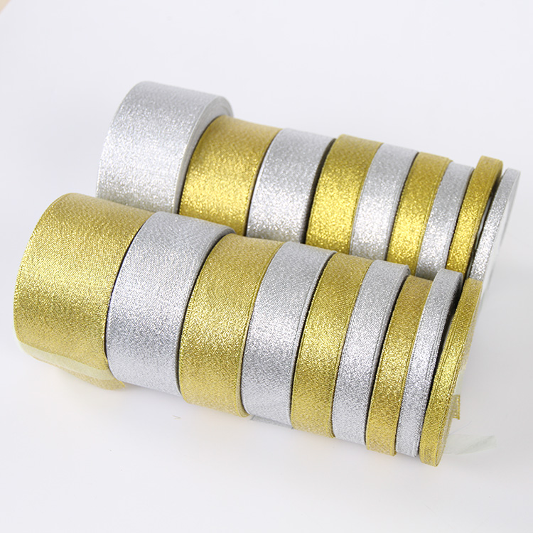 亮银装饰丝带蝴蝶结蛋糕丝带