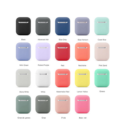 In Stocks New Silicone Cases for Airpods1 2nd Luxury Protec