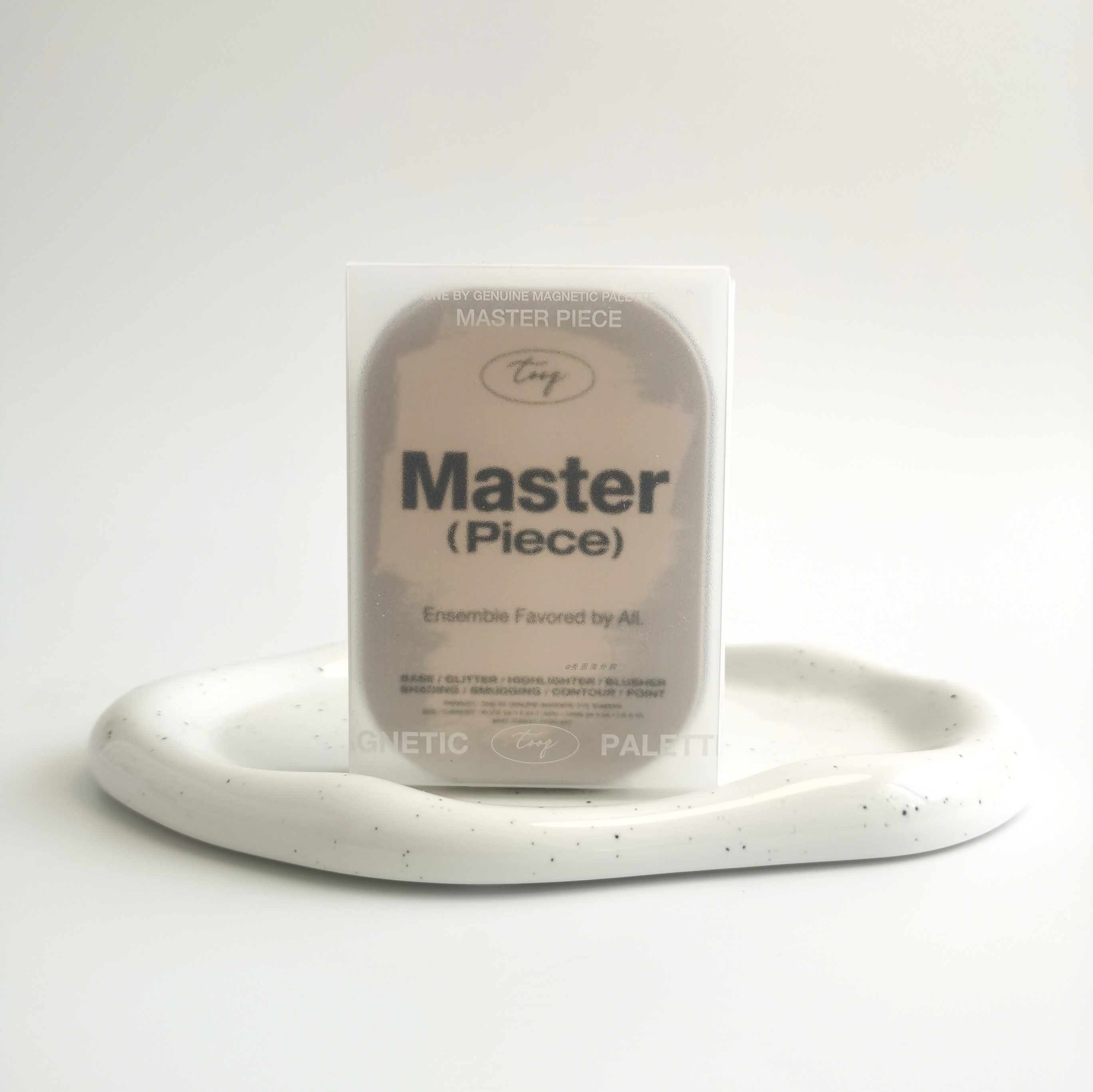 韩国tooq四色磁铁盒眼影盘