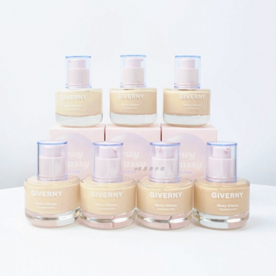 韩国GIVERNY姿泊兰伊粉底液