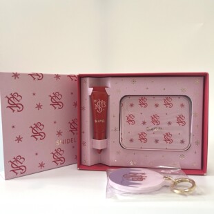 现货SNIDEL 2025圣诞限定腮红眼影综合盘唇蜜唇釉套装唇膏