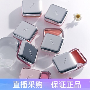 新品韩国CLIO珂莱欧小三角唇颊两用膏唇膏口红滋润腮红水光