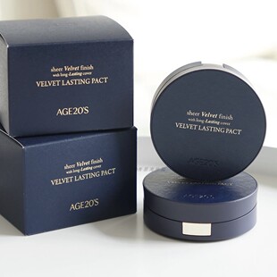 age20 s爱敬蓝天鹅丝绒粉膏粉底液气垫美容觉高光琉璃防晒气垫霜