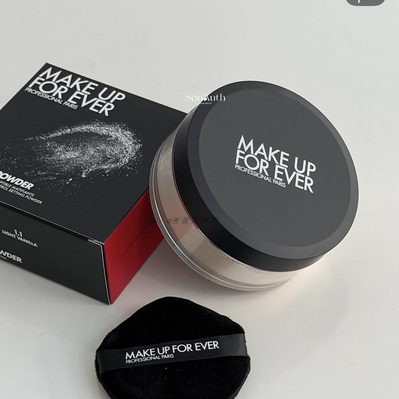 MAKEUPFOREVER 玫珂菲定妆蜜粉定妆粉饼散粉哑光持久高清