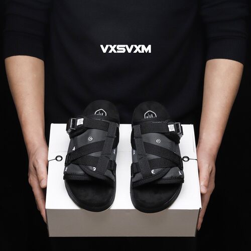 莆田CHRISTO  VISVIM拖鞋潮流拖男女休闲一字拖情侣沙滩鞋凉拖鞋