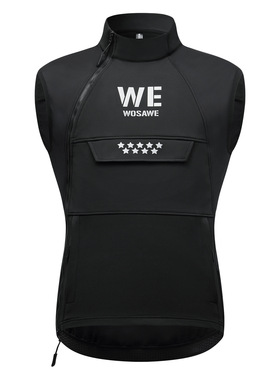 沃萨维秋冬男女款摩托车机车风格骑行服马甲防风防泼水上衣BD231