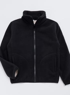 A1-1【包装】出口单儿童摇粒绒加绒 双面 厚款 外套 基础款保暖