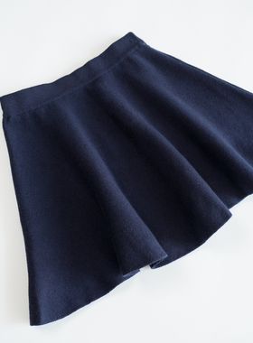 欣易雪法单童装 【绵羊毛】新春款女童 学院百褶裙洋气 甜美可爱