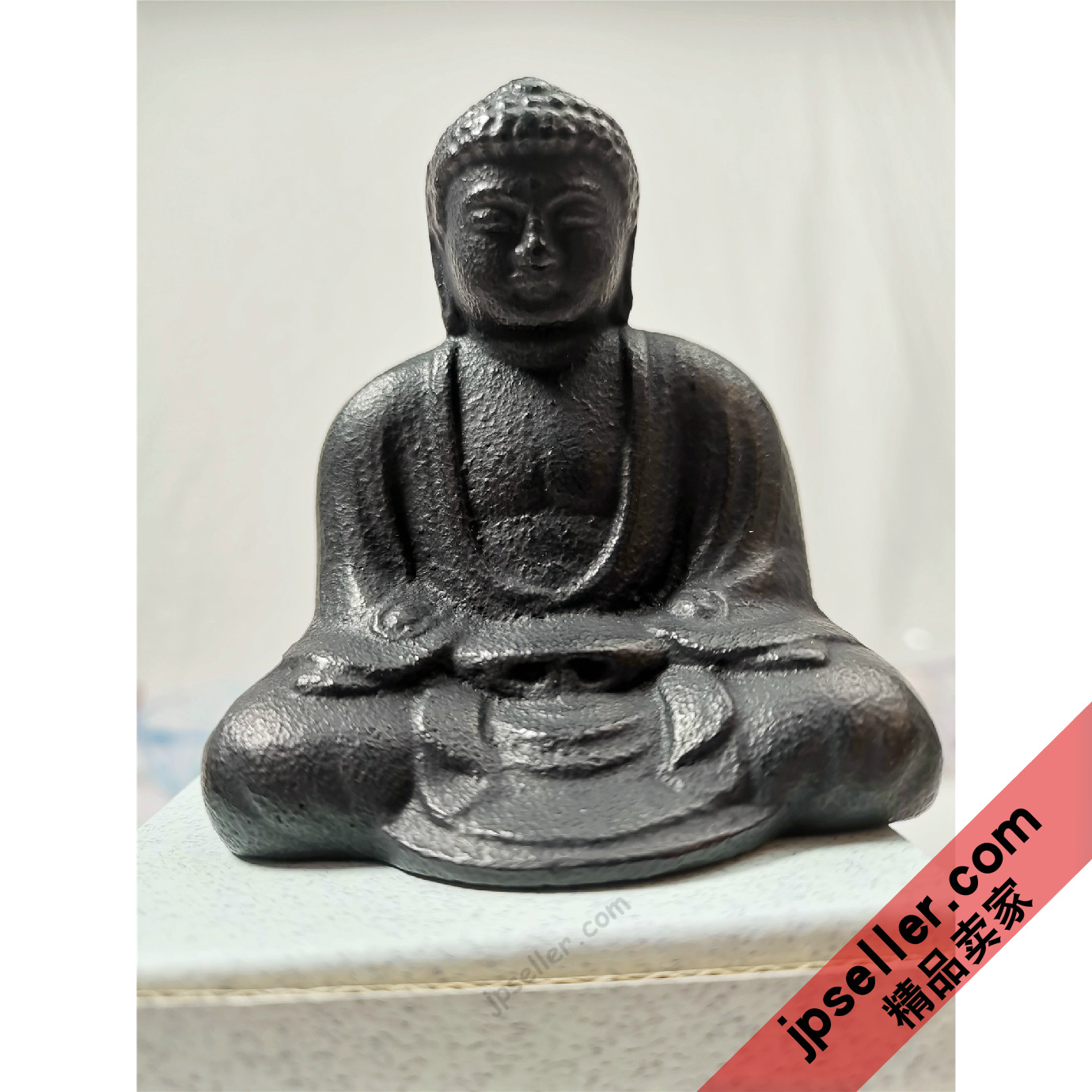 日本 南部铁器 镰仓大佛佛像如来佛 阿弥陀佛 铸铁书镇镇纸小摆件