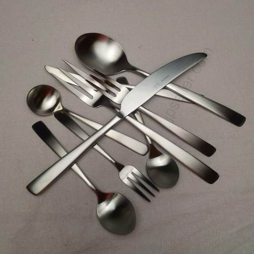 日本 西班牙一线品牌Sybilla系列磨砂不锈钢餐具正餐刀叉勺18-10