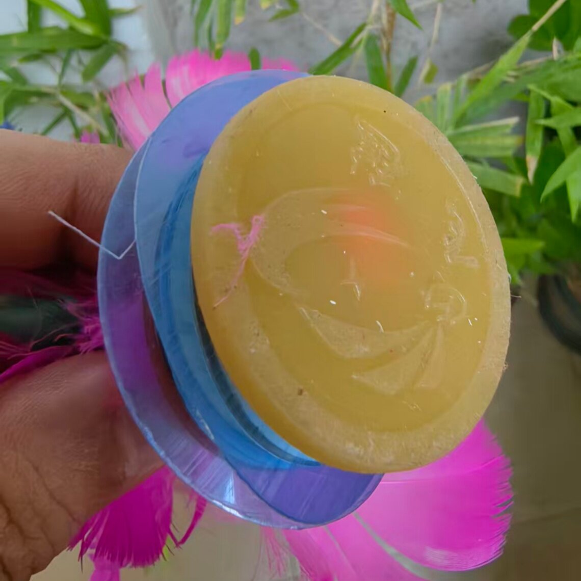 飞毽体育大花毽子毽球配件牛筋橡胶球托塑料弹力片重力铁片DIY装