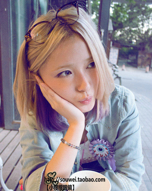 呛口小辣椒个性风雨眼镜架潮男女余文乐同款时尚女士韩版眼镜框