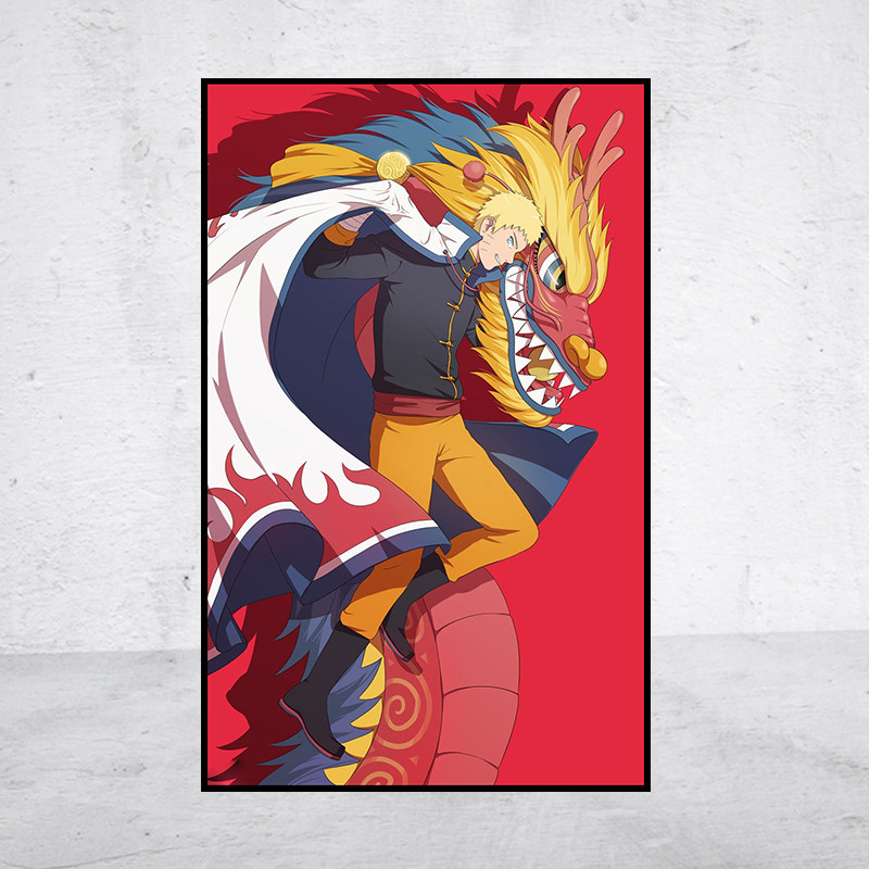 【新品】动漫5D钻石画火影忍者方圆钻满贴十字绣满绣印花包邮