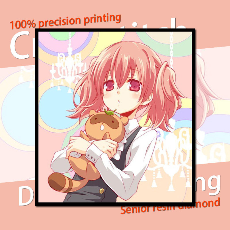 【新品】动漫 妖狐×仆ss 十字绣钻石画  髅髅宫 歌留多 非成品