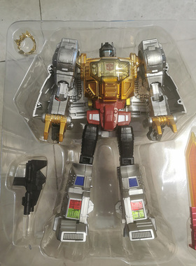 重涂KOMP08大师级变形金刚钢锁钢索可搭配GP机器恐龙