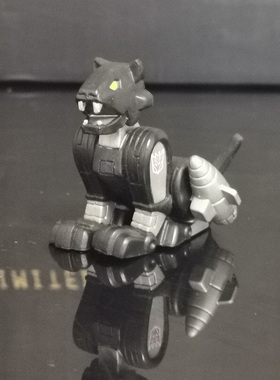 孩之宝正版ROBOT HEROS系列Q版机器狗摆件