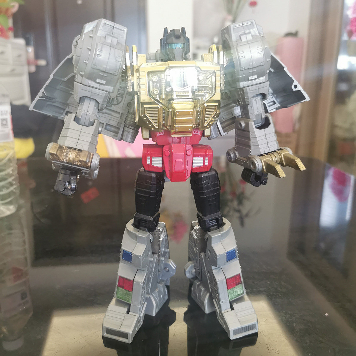 TAKARA正品变形金刚MP08钢锁初版大师级25周年