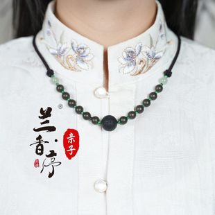 宝宝调节编绳抖音可同款合香珠天然亲子千伶香儿童手串时尚兰香序