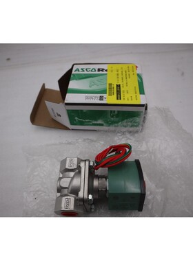 1/2 英寸 ASCO 8210G030 不锈钢电磁阀全新带盒库存 G552
