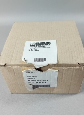 Phoenix Contact 2831028 FL HUB 10BASE-T NEU OVP Siegel offen