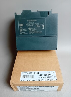 Siemens 6ES7 322-1BL00-0AA0 E-Stand:8 NEU OVP Siegel offen