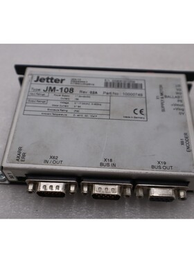 JETTER JM-108 REV 02A 部件编号 10000749 伺服驱动库存 H1070A