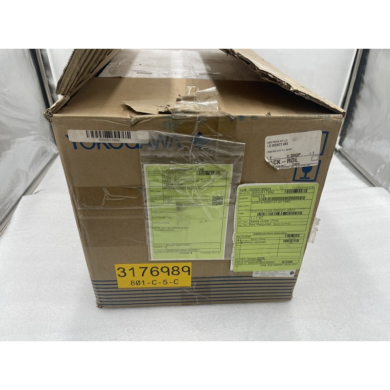 全新 YOKOGAWA ADMAG AXG 磁性 FLOWMETER AXG1A / AXG1A-G000121