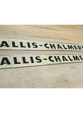原始设备制造商 ALLIS CHALMERS HOOD 侧名牌 EMBLEM NOS 原装