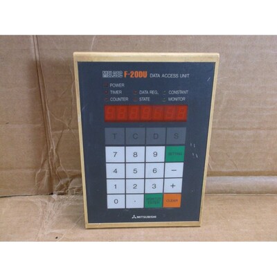F-20DU-E Mitsubishi Plc Datos Acceso Unidad Hmi Teclado Inte