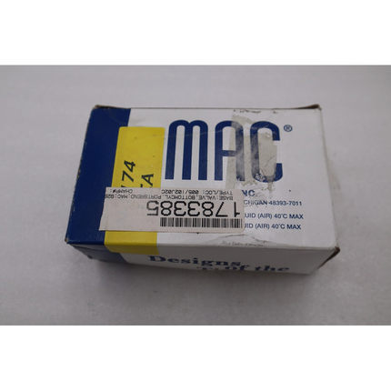 MAC 92B-000-BP2=1705 / 92B-000-BP2 SOLENOID VAE MANIFOLD B