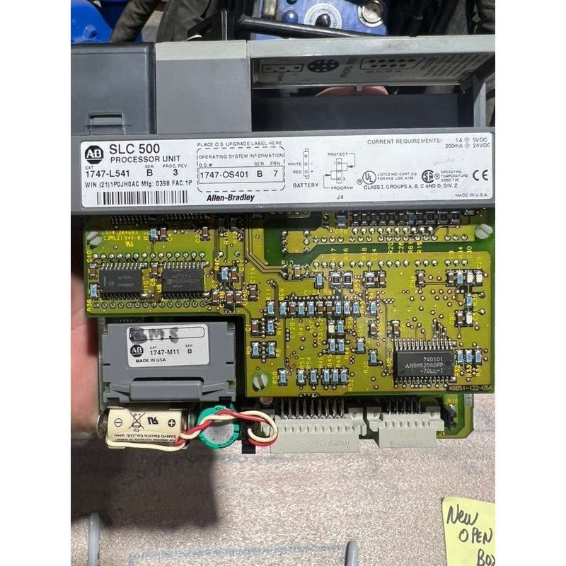 全新 开箱 AB 1747-L541 SER B ALLEN BRADLEY SLC500 处理器单元