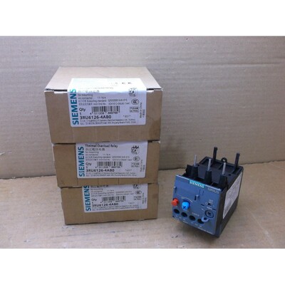 3RU6126-4AB0 Siemens Neuf en Bo?te Relais Surcharge Gamme 11