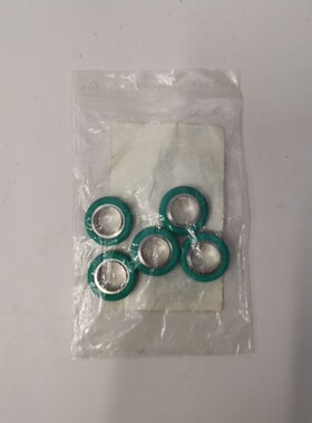 ZENTRIERRING DN16 ISO-KF Edelstahl / grün 5er Packung NEU