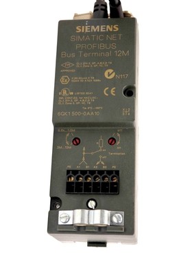 SIEMENS 6GK1500-0AA10 SIMATIC NET BUSTERMINAL 12M