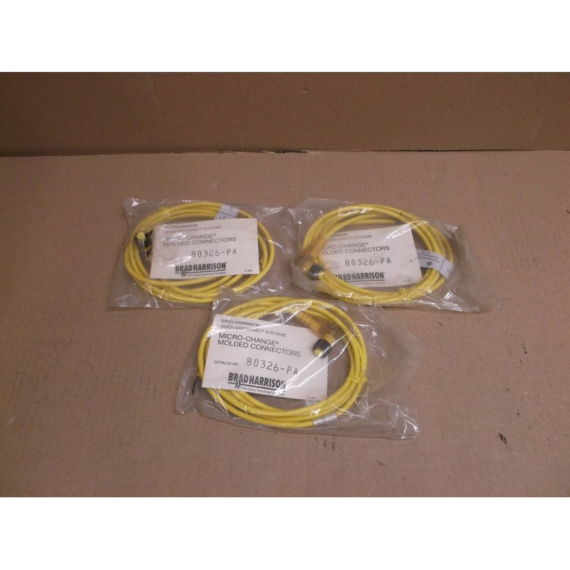 80326-PA Brad Harrison Neuf en Bo?te M12 2M 4-Pin 3-Wire Pnp