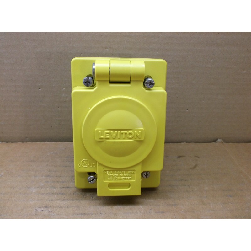 68W29 Leviton Nuovo Wetguard Singolo Ingresso 2P-3W Lkg L24- - 实物图