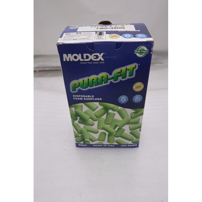 Moldex Pura Fit 6800 耳塞 Uncorded 200/盒 NRR 33 库存 H955