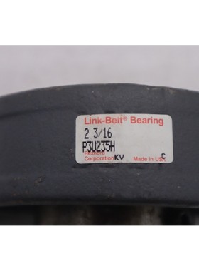 全新 开箱 链带 P3U235H 2 3/16 英寸 2 螺栓枕头块轴承库存 B-77