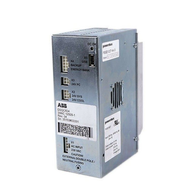 ABB DSQC604 3HAC 12928-1 REV.04 POWERBOX PBSE1027