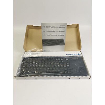 CHERRY XS Trackball Keyboard Tastatur G84-5400