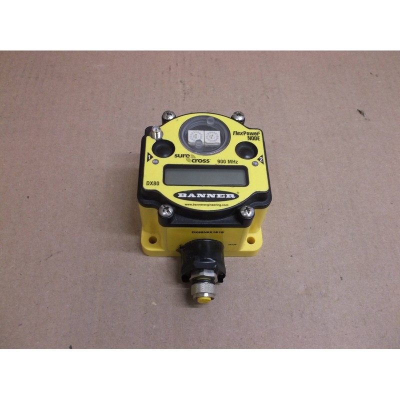 DX80N9X1S1S Banner DEMO SureCross Network FlexPower Node 809