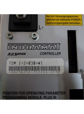 Indramat TDM 1.2-030-W1 generalüberholt mit 12 Monaten Gew?