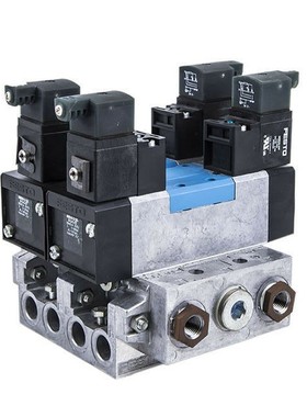 FESTO MN1H-5/3E-D-2-C-CT x 2 Stck. + VDMA 24 345-DA/DB-2 x 2