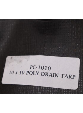 通用 PC-1010 10X10 轻型聚乙烯排水篷布 - 现货 5039CC