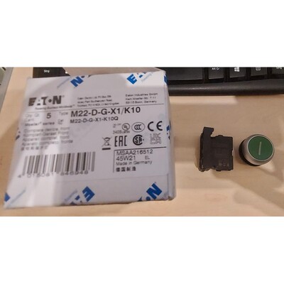 EATON M22-D-G-X1/K10 Drucktaster 216512, Neu